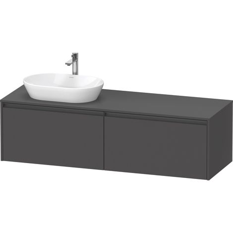 Duravit Ketho.2 mueble bajo lavabo, recorte para lavabo a la (1/2)