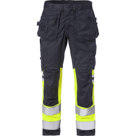 Fristads 129519-171-D96 Flamestat High Vis Stretch-Handwerkerhose, Kl. 1 2163 AT (1/2)