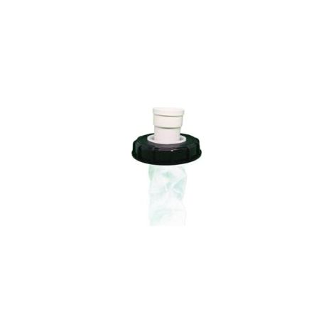 IBC-Tankdeckel mit waschbarem Nylonfilter für 1000-Liter-IBC-Regenwassertanks, IBC-Deckelfilter, IBC-Tankzubehör, Nylon-Regenwasserfilter (gerader Kopf)