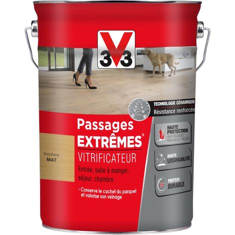 Vitrificateur Passages extrêmes® V33 Incolore Mat 5L
