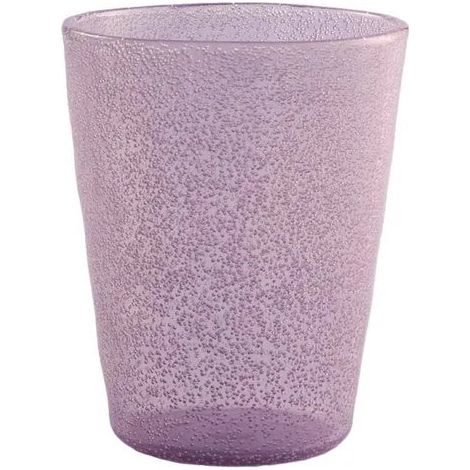 Zani Serafino Memento Synth Bicchiere da Acqua in Metacrilato, Rosa