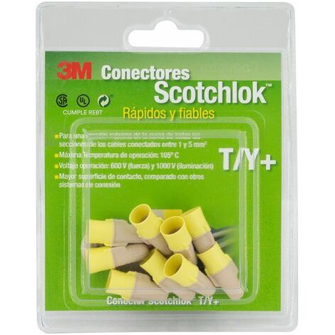 Conector 3M Scotchlok Blisty T/Y+ Blister 9 piezas (1/5)