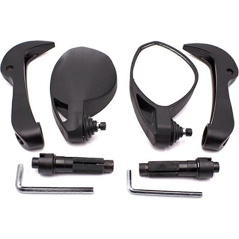 Guía de 22 mm (7/8 pulgadas) para motos F3 675, F4 1000, Rivale 800 y Stradale 800 vista trasera convexa (1/5)