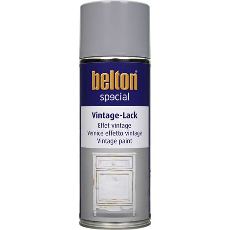belton Vintage Lackspray 400 ml silbergrau Sprühlack Buntlack Spraylack