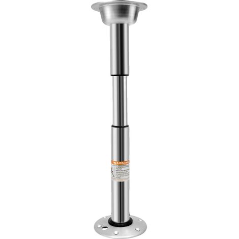 Pieds de table réglables, lourds, design détachable, Argent (1/2)