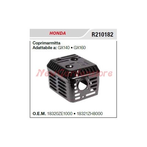 Tapa silenciador HONDA motocultor GX 140 160 R210182