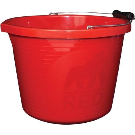 Red Gorilla Premium Bucket 3 Gallon (14L) - Red