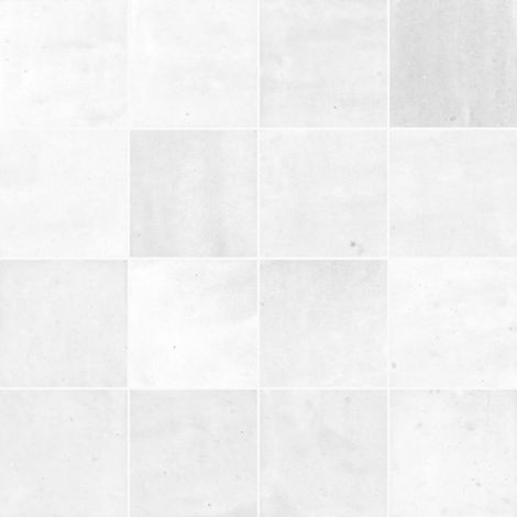 Carrelage effet Zellige Blanc 10,7x10,7x0,9 cm Velmio - Mur intérieur (vendu par carton de 0,5 m²) - RO'MA CARRELAGE