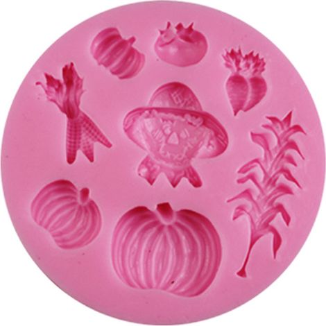 Moule en silicone alimentaire pour décoration gâteau fondant pâtisserie et fabrication savon (1/2)