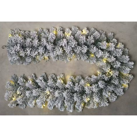 GUIRNALDA NAT FLOQUE LED 270CM - Feeric lights & christmas