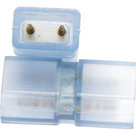 Connecteur mâle mâle 6mm pour ruban 220V (1/2)