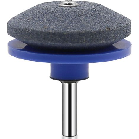 Afilador universal de cuchillas para cortacésped, muela abrasiva de 6,35 mm (1/4 de pulgada) para taladros eléctricos o manuales, multicolor. (1/5)