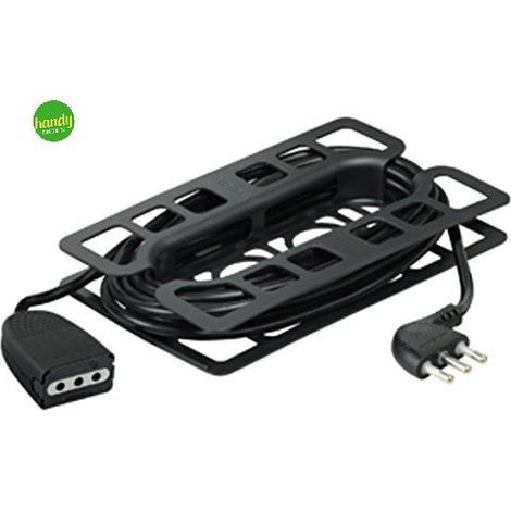 Prolunga Bticino nera spina 10 a presa 10 a 3 m (1/5)