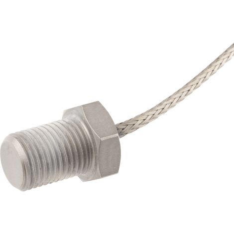 Thermocouple type K Ø M10 Bolt, L 13mm, +250°C max à Câble ( Prix pour 1 ) (1/2)