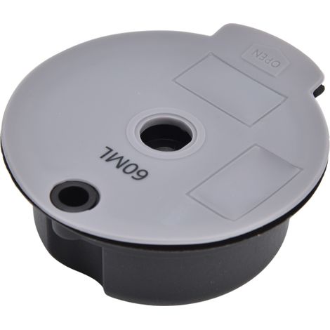 Filtre à café réutilisable, coques pour capsules de café, lot de capsules compatibles TYPE CTPM1, TYPE CTPM07, TYPE CTPM05UC, gris 60ml (1/5)