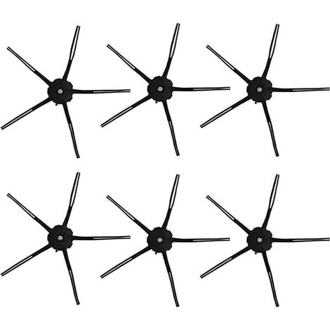 6 Pièces de Rechange brosses latérales pour Roborock S7/ S7 MaxV/ S7 MaxV Ultra/ S7 Pro Ultra/ G10s Pro/ T7s Plus,Brosse latérale