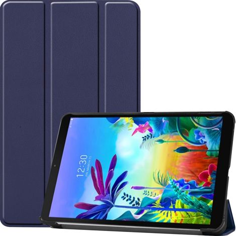 Étui pour LG G Pad 5 10.1, étui intelligent pliable en trois parties avec support, fin et léger, pour tablette LG G Pad 5 10.1 pouces (sortie 2019), modèle : LM-T600L (1/5)