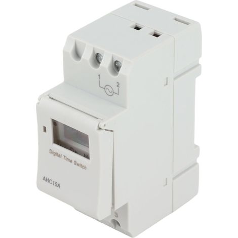 Minuteur numérique monobloc avancé, minuterie hebdomadaire (1/5)