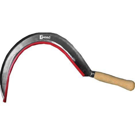 FALCETTO ERBA DA GIARDINO CON LAMA 27 CM E MANICO IN LEGNO FUMASI