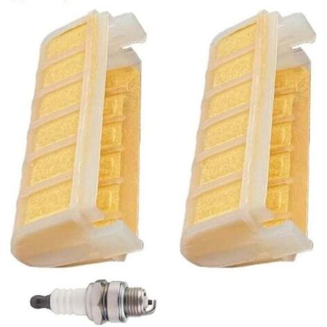 Stihl air filters for chainsaws 021, 023, 025, MS210, MS230, MS250C, MS210C, MS230C and MS 250 230 210, pack of 2, replacing part numbers 1111 and 1123 120 1612. (1/3)