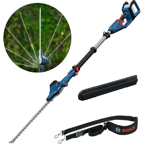Bosch Professional 18v Cordless 2m Pole Hedge Cutter GHE 18V-50 TP Trimmer Bare (1/5)