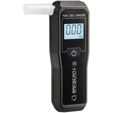 HI-TECH MEDICAL BACSCAN F-30 control de alcohol 0 - 4% 1% Negro (1/2)