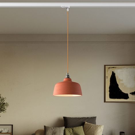 Creative Cables - Suspension avec abat-jour Coppa et adaptateur pour rail - Ampoule incluse (1/5)