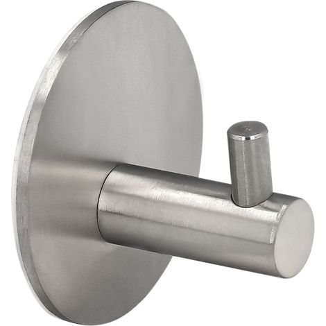 Badaufhänger Maurer Individual Chrom Farbe Edelstahl Selbstklebend
