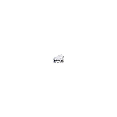 Car Hood Cover, Multi-Layer Thickening Waterproof Coat for Front Windshield Hood, All Seasons Foldable Shield with Fixed Strap, Universal Half Car Snow Cover (Silver) (1/5)