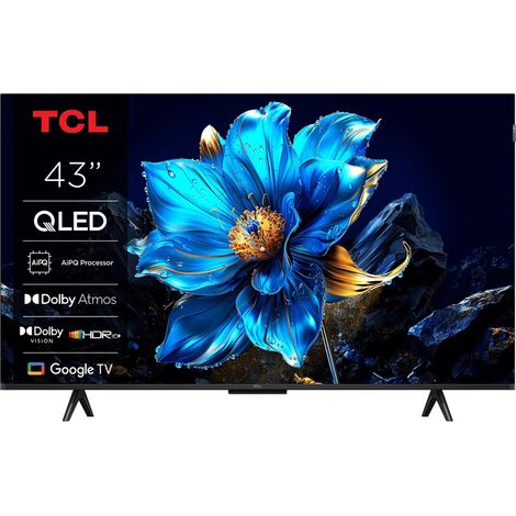 TCL T69C 43T69C Televisor 109,2 cm (43) 4K Ultra HD Smart TV Wifi Negro 350 cd / m²