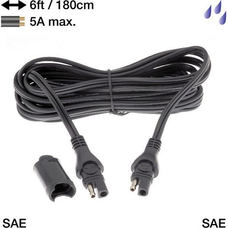 Accessoire rallonge de charge Tecmate Optimate O3 SAE73