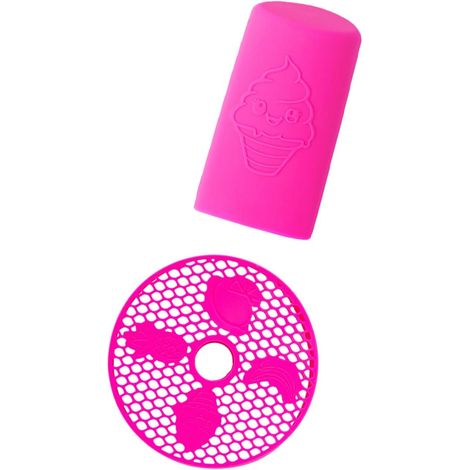 Poignée en silicone anti-vibrations – réduit bruit/stabilité, qualité alimentaire (1/3)