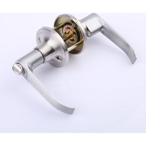 Poignée de porte intérieure robuste et avancée, verrouillage à clé, taille du loquet 60/70 mm (1/5)