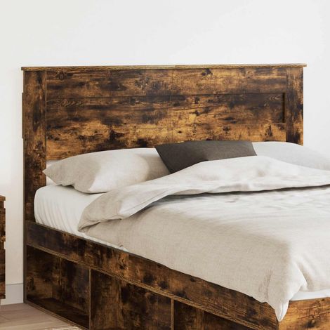 Kopfteil Geräucherte Eiche Holzwerkstoff