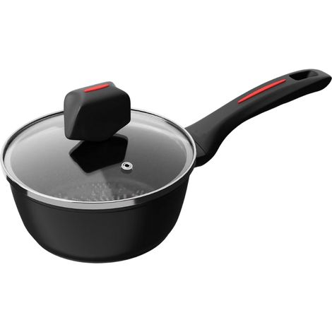 Royalty line rl fsn20 20 cm groe marmorbeschichtete kasserolle mit deckel