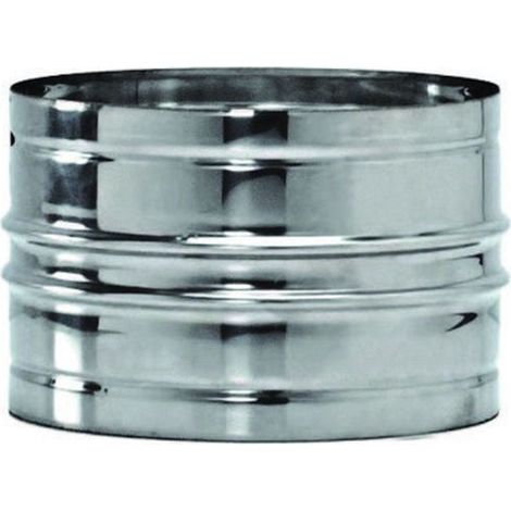 Raccordo Per Tubo Acciaio Inox M/M 304 Monoparete - Spessore mm 0,5 - Misura: ø mm.130