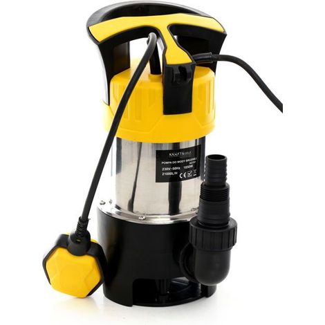 Schmutzwasserpumpe Tauchpumpe 1850W, 1 - 8m mit Schwimmschalter (1/5)