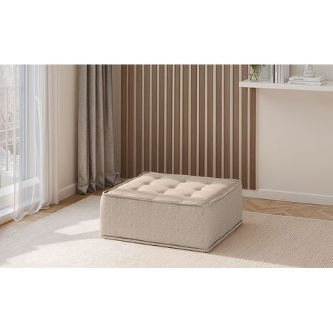 Polsterhocker Modul SANDE Stoff Alpine Toffee (1/5)