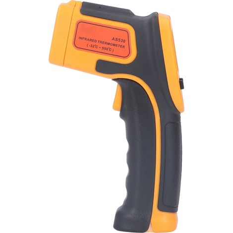 Thermomètre infrarouge numérique portable avec écran LCD -32-550 degrés AS530 (1/5)