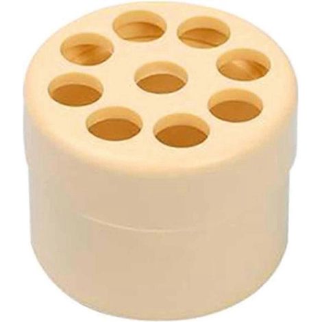 Support de tige spiralé pour ikebana, torsadé de bouquet, pour fleurs (jaune)-- (1/5)