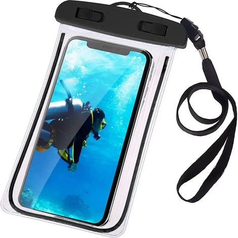 Funda impermeable para el teléfono, funda impermeable para la playa, piscina. (1/5)