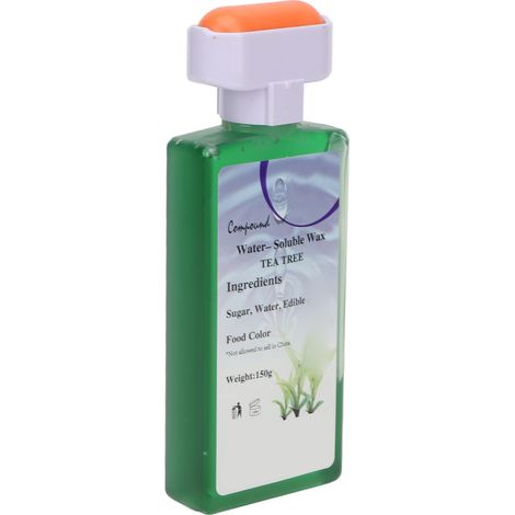 Cartouche de 150 g pour rouleau de cire douce, recharge pour l'épilation des jambes, des bras et du corps, parfum thé vert. (1/5)