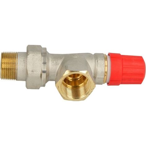 Corps de vanne RA-N axial 3/4" avec préréglage