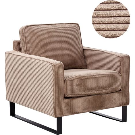 Sessel VIND Cord Beige (1/5)