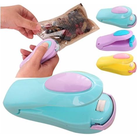 Mini Scelleur Portable - Scelleur de Sac - Évite les déchets - Aliments frais (1/4)