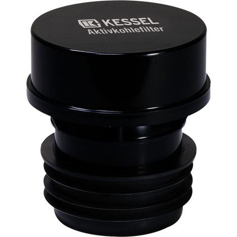 KESSEL-Filtro de carbón activado - ABS, apto para DN 70, DN 100, 915600