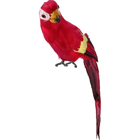 Perroquet Artificiel en Plumes pour Décoration Intérieure et Extérieure Fête Jardin (1/5)