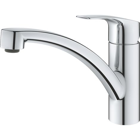 GROHE Miscelatore Monocomado Eurosmart Lavello Canna Bassa Cromo (1/6)