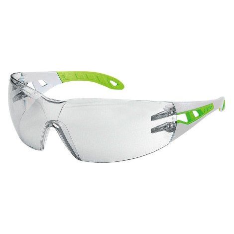 Lunettes de protection Uvex Pheos - Blanc/vert
