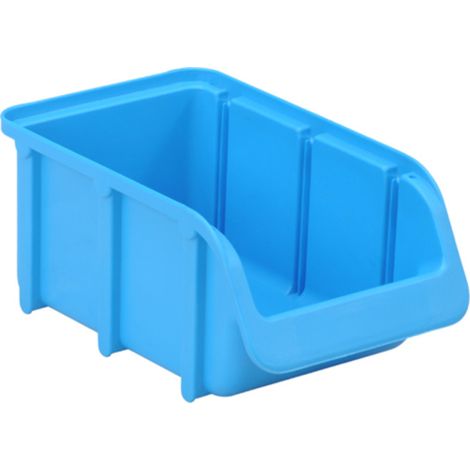 Hünersdorff 672300  Sichtlagerkasten 2  (B x H x T) 102 x 74 x 164 mm Blau 1 St.